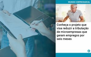 Conheca O Projeto Que Visa Reduzir A Tributacao De Microempresas Que Geram Empregos Por Seis Meses - Contabilidade em São Paulo - SP | Contabilidade Real